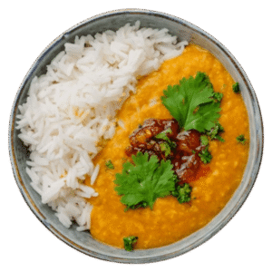 Ghee Rice with Dal